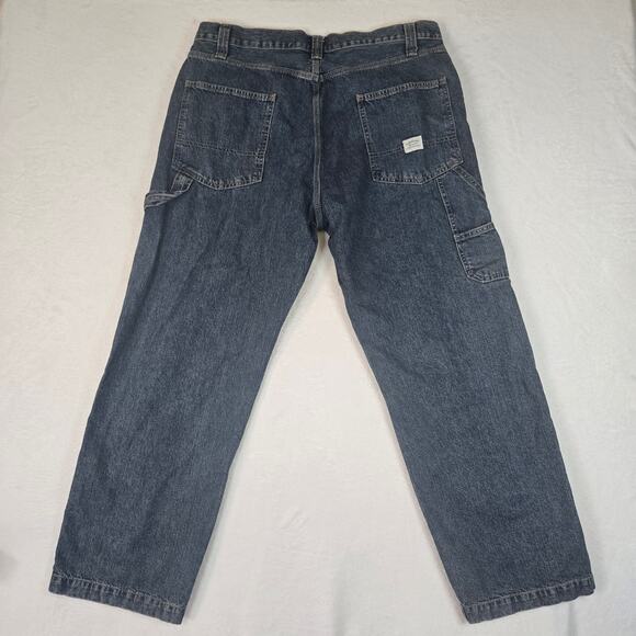 Levi Straus Signature Carpenter Jeans Mens 38x30 Baggy Pants 0710 - Picture 2 of 11
